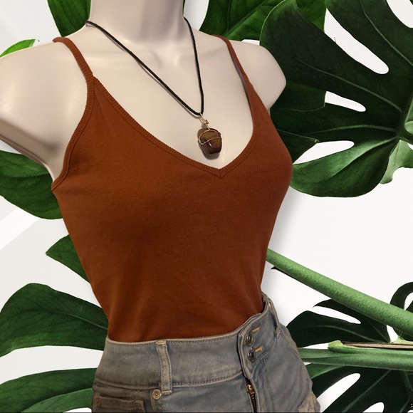 bp Tops - BP Body Suit, Size Large, Burnt Orange / Brownish Color.